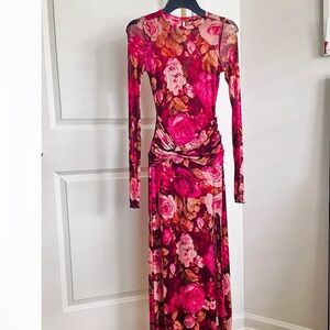 Floral Long Sleeve Dress